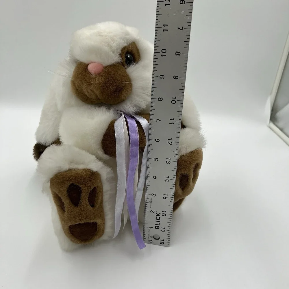 Vintage Chrisha Playful‎ Plush bunny rabbit 1988 11
